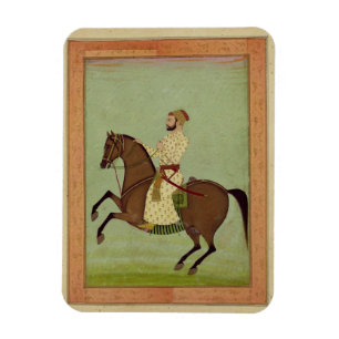 Magnet Flexible Une noblesse moghole à cheval, vers 1790, du Larg