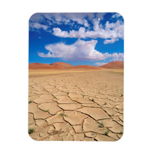 Magnet Flexible Une plaine désertique fissurée