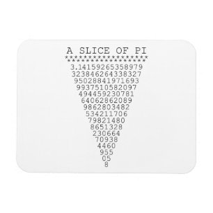 Magnet Flexible Une tranche de nombres de pi