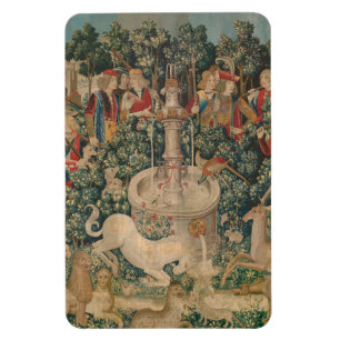 Magnet Flexible Unicorn est trouvé, Tapisserie médiévale