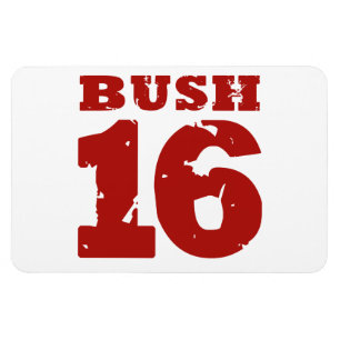 MAGNET FLEXIBLE UNIFORME DE BUSH 2016 AFFLIGÉ - .PNG