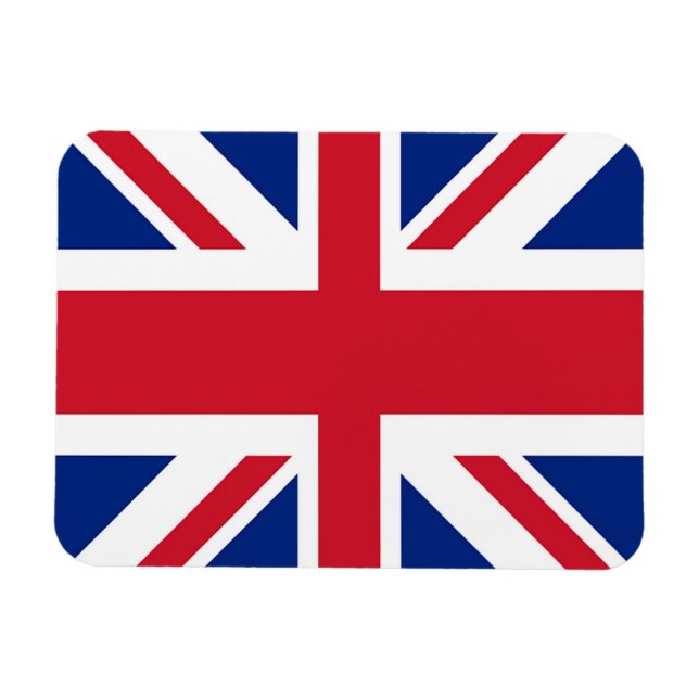 Magnet Flexible Union Jack - Drapeau du Royaume-Uni (Horizontal)
