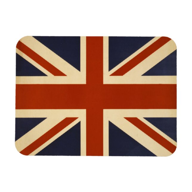 Magnet Flexible Union Jack Retro (Horizontal)