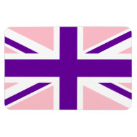 Union Jack rose violet