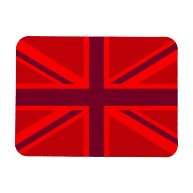 Magnet Flexible Union Jack rouge (Horizontal)
