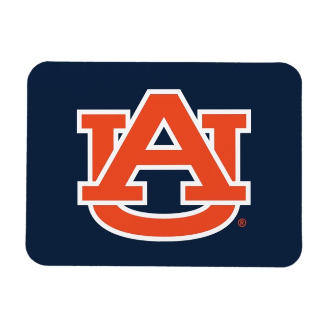 Magnet Flexible Université d'Auburn | Auburn UA Logo (Horizontal)