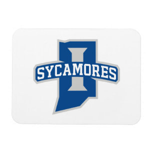 Magnet Flexible Université d'État d'Indiana Sycamores