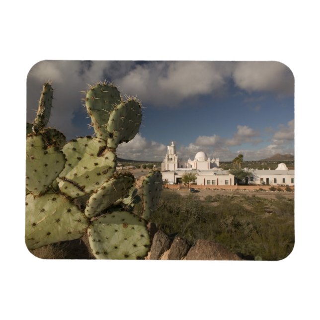 Magnet Flexible USA, Arizona, Tucson : Mission San Xavier del Bac  (Horizontal)