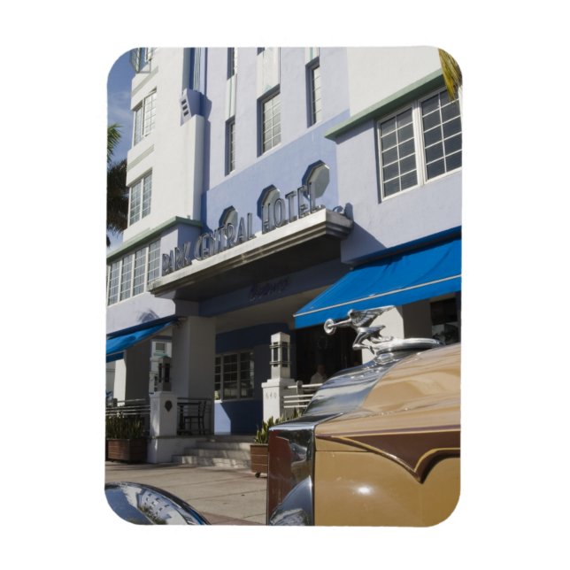Magnet Flexible USA, Floride, Miami Beach : South Beach, Art Déco (Vertical)