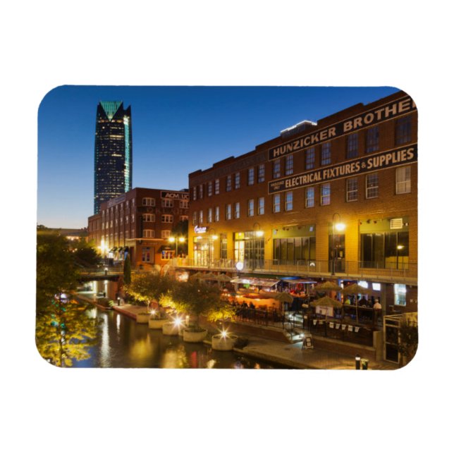 Magnet Flexible USA, Oklahoma, Oklahoma City, Bricktown (Horizontal)