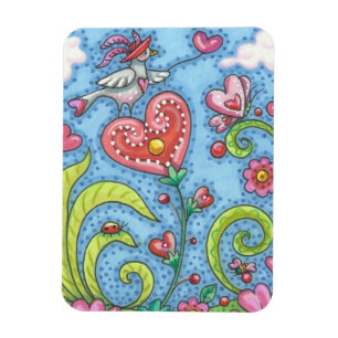 Magnet Flexible VALENTINE GARDEN AIMANT WHIMSICAL *Customize
