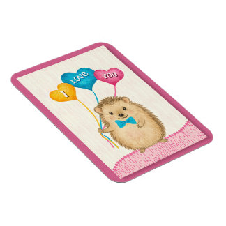 Magnet Flexible Valentine’s Day I Love You Cute Hedgehog