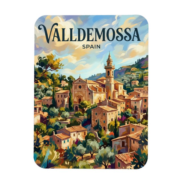 Magnet Flexible Valldemossa Espagne (Vertical)