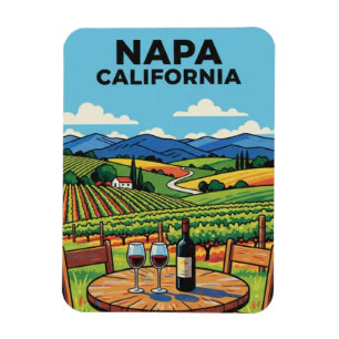 Magnet Flexible Vallée de Napa Californie