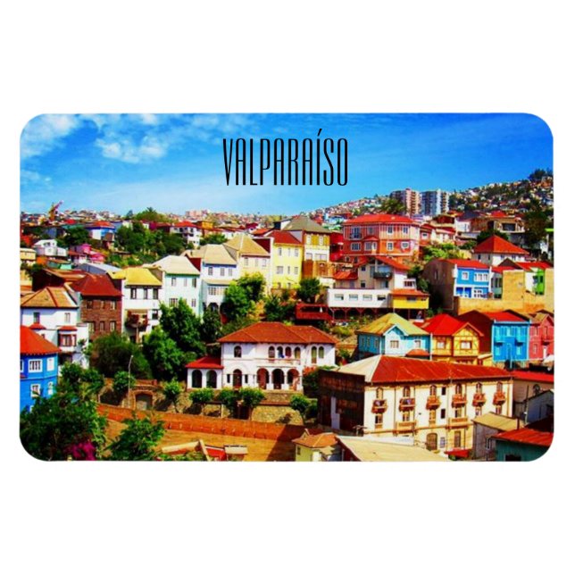 Magnet Flexible valparaíso chile (Horizontal)
