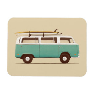 Magnet Flexible Van bleu Florent Bodart