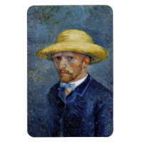 Van Gogh - Autoportrait avec Casquette paille