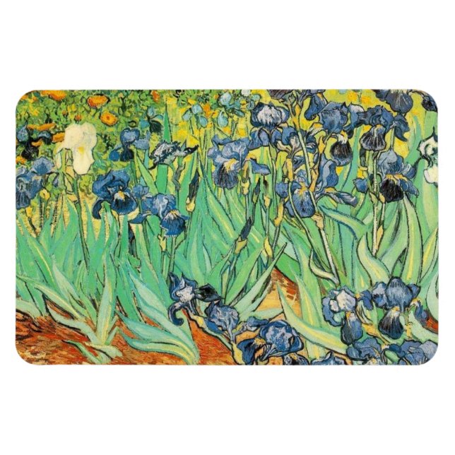 Magnet Flexible Van Gogh Irises (Horizontal)