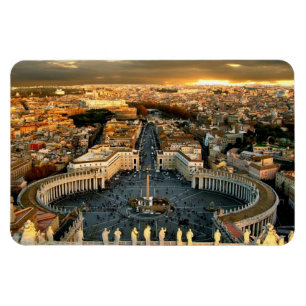 Magnet Flexible Vatican carré de St Peter