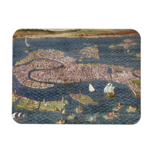 Magnet Flexible VENISE : CARTE, XVIème siècle