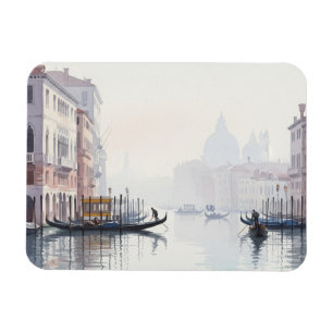 Magnet Flexible Venise Italie Voyage Souvenir Aquarelle