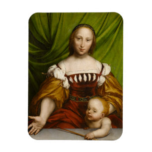 Magnet Flexible Vénus avec le cupidon, 1526-28 (huile sur le