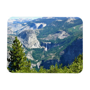 Magnet Flexible Vernal & Nevada Falls from Glacier Point, CA