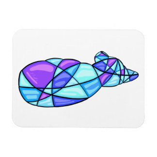 Magnet Flexible Verre verni créatif Aimant de chat bleu