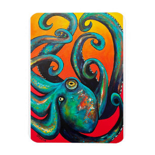 Magnet Flexible Vers le haut en armes pieuvre