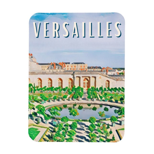 Magnet Flexible Versailles Photo Vintage (Vertical)