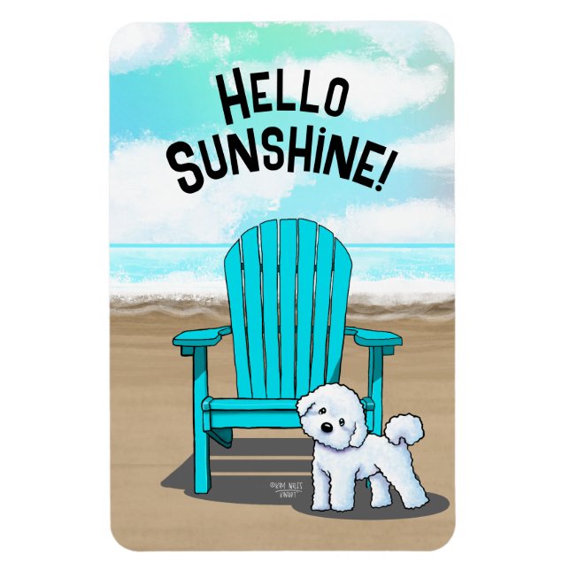 Magnet Flexible Vibes Bichon (Vertical)