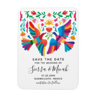 Vibrant Mexicain Inspiré Enregistrer La Date