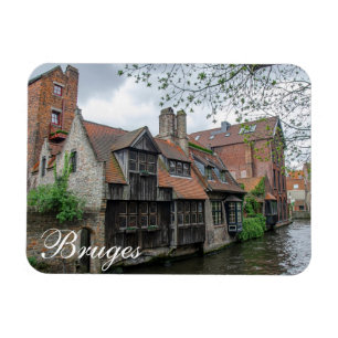 Magnet Flexible Vieille ville de Bruges en Belgique
