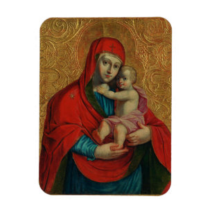 Magnet Flexible Vierge Marie et Enfant Jésus par Jan Rombauer