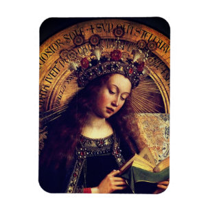 Magnet Flexible Vierge Marie - Gand Altarpiece de Jan van Eyck