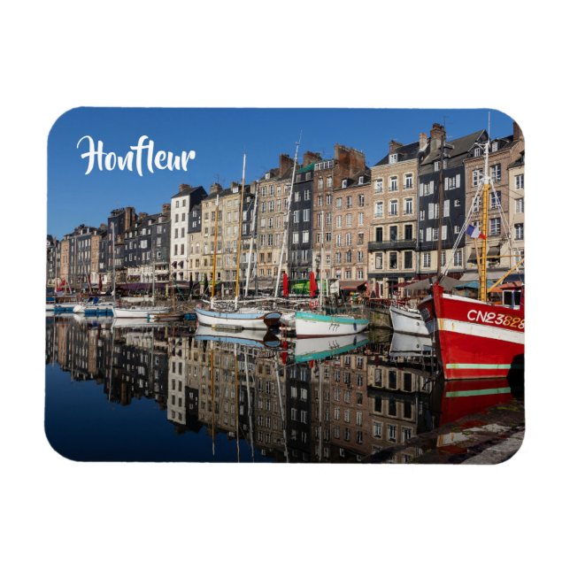 Magnet Flexible Vieux Bassin, (Vieux Port) Honfleur, France (Horizontal)