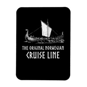 Magnet Flexible Viking Ship Cruise Line Odin Et Valhalla