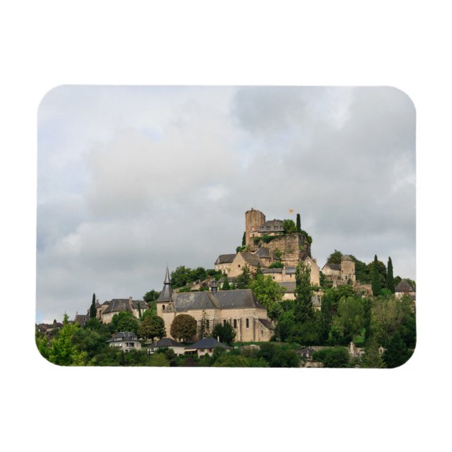 Magnet Flexible Village de Turenne en France (Horizontal)