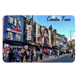 Magnet Flexible Ville 4" de Camden" aimant de la photo x6