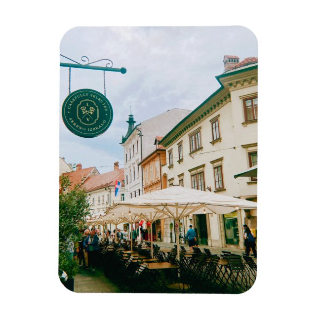 Magnet Flexible Ville de Ljubljana (Vertical)
