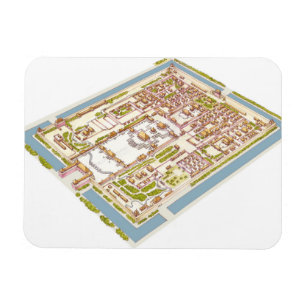 Magnet Flexible Ville Pékin de Forbbiden