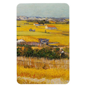 Magnet Flexible Vincent Van Gogh Harvest La Crau Montmajour