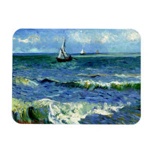 Magnet Flexible Vincent van Gogh - La mer, peinture d'art