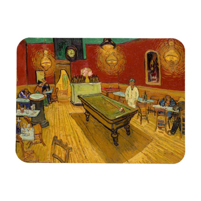 Magnet Flexible Vincent van Gogh - Le Night Café (Horizontal)