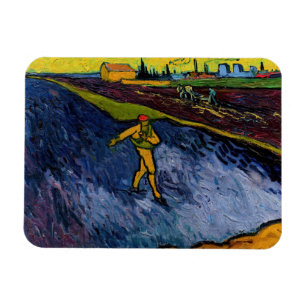 Magnet Flexible Vincent van Gogh - Le Semeur : Banlieue d'Arles