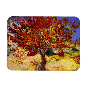 Magnet Flexible Vincent Van Gogh Mulberry Tree Fine Art Painting