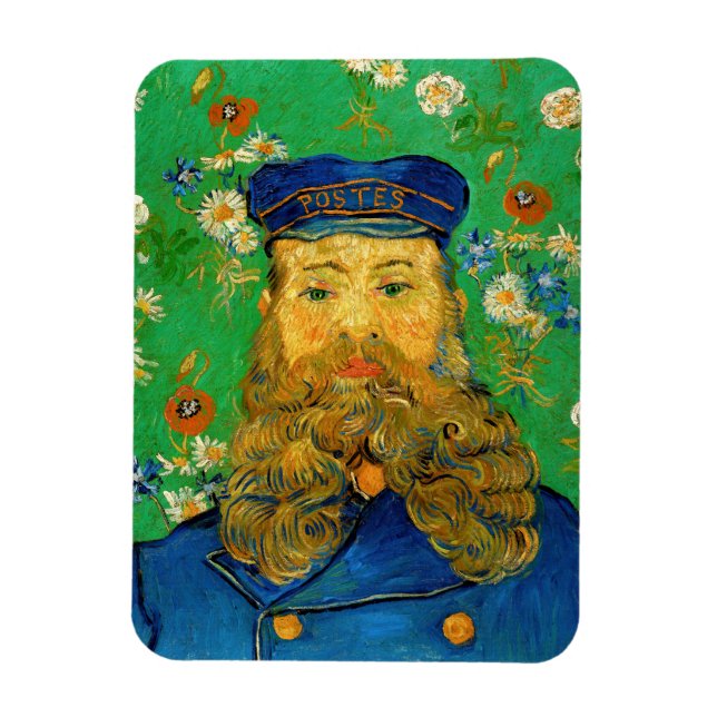 Magnet Flexible Vincent Van Gogh - Postman Joseph Roulin (Vertical)