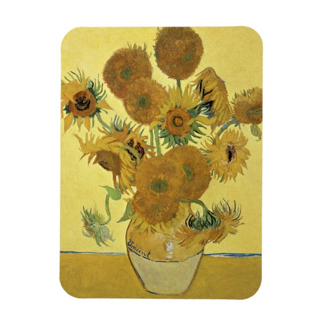 Magnet Flexible Vincent van Gogh | Tournesols, 1888 (Vertical)