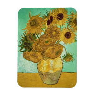 Magnet Flexible Vincent van Gogh   Tournesols, 1888