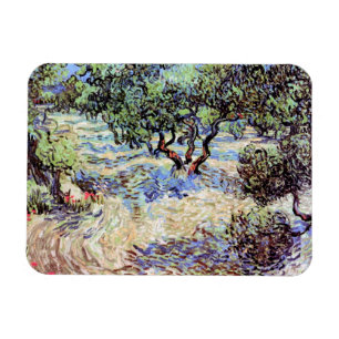 Magnet Flexible Vincent Van Gogh - Verger d'oliviers Beaux-Arts